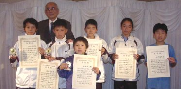 Former President, Mr.Ikari and Winner kids